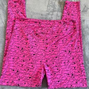 LuLaRoe Size 12-18 Leggings - Empowering Words